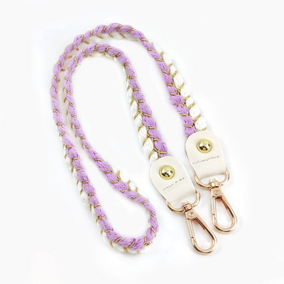 Deepeel 1,5 cm sieviešu auduma somu siksna 80/100/120 cm, viena pleca kaņepju virvju siksnas CrossBody rokassomu maiņas somas dekorēšanas aksesuārs