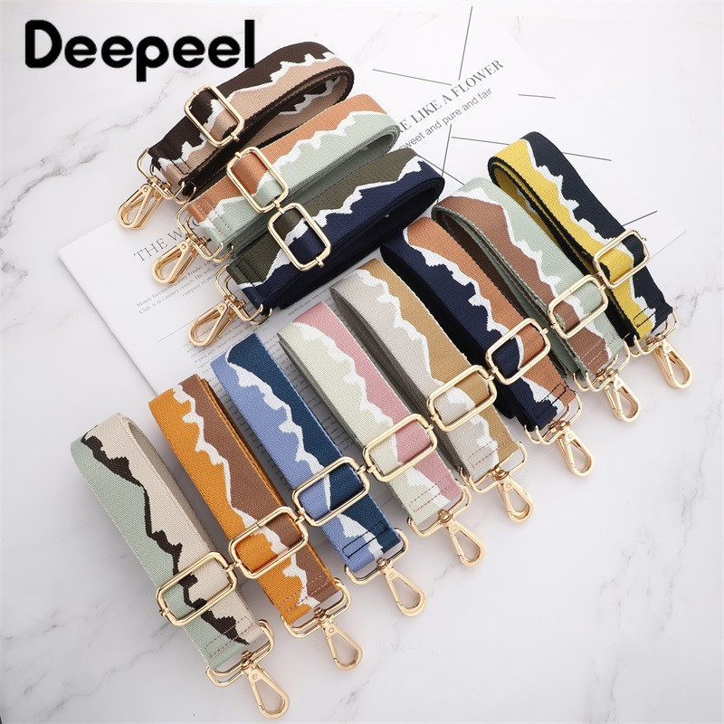 1 db 3,8 cm-es divatos új mintás Crossbody táska pánt női kézitáska állítható öv váll csere pántok tartozék táskákhoz