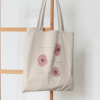 Γυναικεία Shopper Heart Art Shopping Canvas Shopper Τσάντα για κορίτσι Τσάντα Tote Shoulder Lady Bag