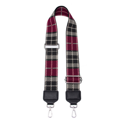 Φαρδύ υφασμάτινο δερμάτινο λουράκι ώμου DIY Crossbody τσάντα Messenger λουράκι ρυθμιζόμενο αντικατάσταση τσάντας παντός αγώνα