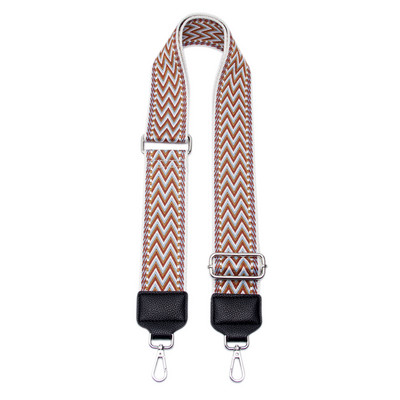 Φαρδύ υφασμάτινο δερμάτινο λουράκι ώμου DIY Crossbody τσάντα Messenger λουράκι ρυθμιζόμενο αντικατάσταση τσάντας παντός αγώνα