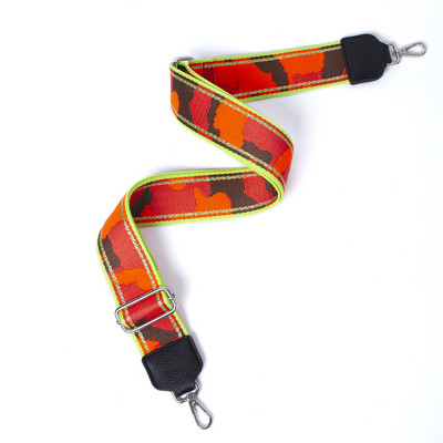 Φαρδύ υφασμάτινο δερμάτινο λουράκι ώμου DIY Crossbody τσάντα Messenger λουράκι ρυθμιζόμενο αντικατάσταση τσάντας παντός αγώνα