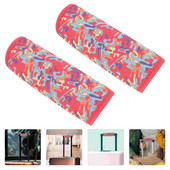 2 τεμ. Χειρολαβή τσάντα περιτυλίγματος αποσκευών Λαβή βαλίτσας Καλύμματα Αναγνωριστικό πορτοφόλι Ετικέτες προστατευτικό μανίκια Νεοπρένιο λουρί για τσάντα ταξιδίου