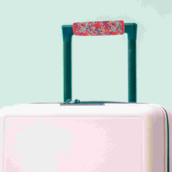 2 τεμ. Χειρολαβή τσάντα περιτυλίγματος αποσκευών Λαβή βαλίτσας Καλύμματα Αναγνωριστικό πορτοφόλι Ετικέτες προστατευτικό μανίκια Νεοπρένιο λουρί για τσάντα ταξιδίου