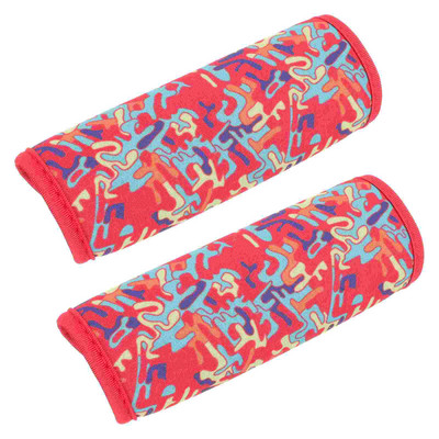 2 τεμ. Χειρολαβή τσάντα περιτυλίγματος αποσκευών Λαβή βαλίτσας Καλύμματα Αναγνωριστικό πορτοφόλι Ετικέτες προστατευτικό μανίκια Νεοπρένιο λουρί για τσάντα ταξιδίου