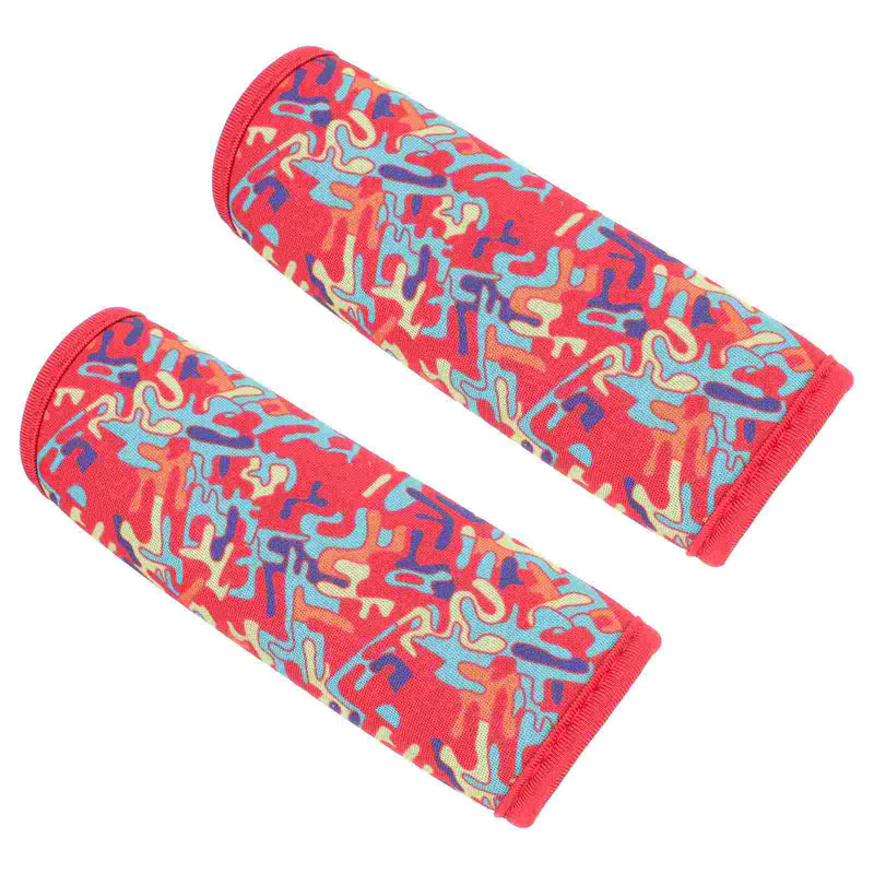 2 τεμ. Χειρολαβή τσάντα περιτυλίγματος αποσκευών Λαβή βαλίτσας Καλύμματα Αναγνωριστικό πορτοφόλι Ετικέτες προστατευτικό μανίκια Νεοπρένιο λουρί για τσάντα ταξιδίου