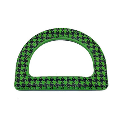 Gyors szállítás D-alakú bőrtáska fogantyúja fémgyűrűs kézitáska fogantyúi csere barkács pénztárca poggyász Kézzel készített kiegészítők