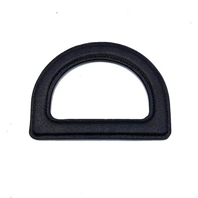 Gyors szállítás D-alakú bőrtáska fogantyúja fémgyűrűs kézitáska fogantyúi csere barkács pénztárca poggyász Kézzel készített kiegészítők