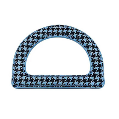 Gyors szállítás D-alakú bőrtáska fogantyúja fémgyűrűs kézitáska fogantyúi csere barkács pénztárca poggyász Kézzel készített kiegészítők