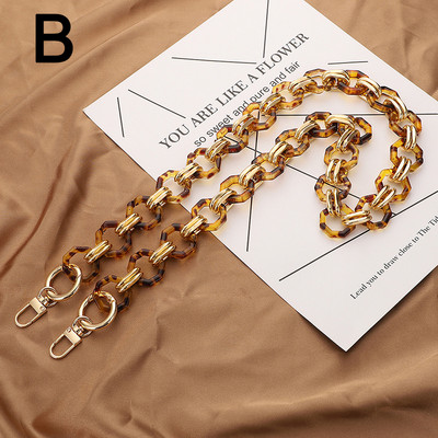 Vintage lanac od akrilne smole s osmerokutnom kopčom Torba s remenom za torbicu Dodaci Ženska torba Dekorativni remen Naramenica 40-80 cm