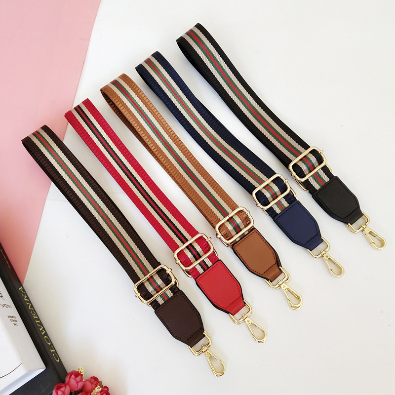 Prugasti naramenica od 3,8 cm za torbu Ženske naramenice za torbe Podesivi najlonski remen za torbicu Dodaci