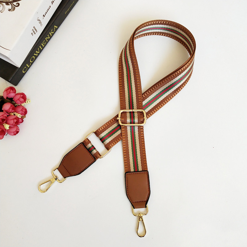 Prugasti naramenica od 3,8 cm za torbu Ženske naramenice za torbe Podesivi najlonski remen za torbicu Dodaci
