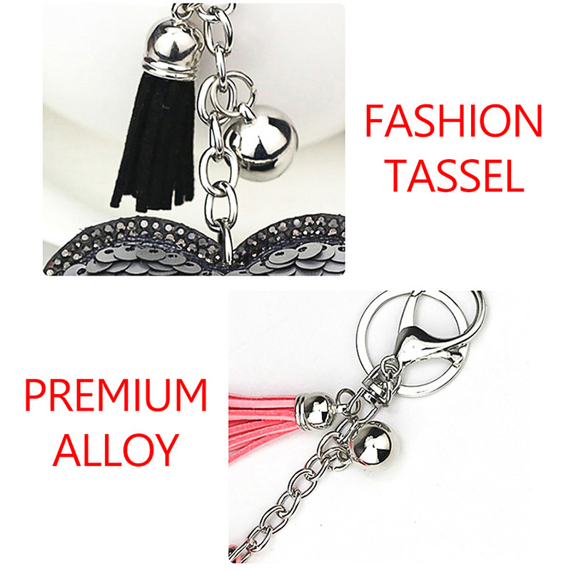 Korejski kreativni dijamantni kožni privjesak u obliku srca breskve, modni privjesak s resicama, torbica, privjesak za ključeve, luksuzna torba, dodaci za privjesak