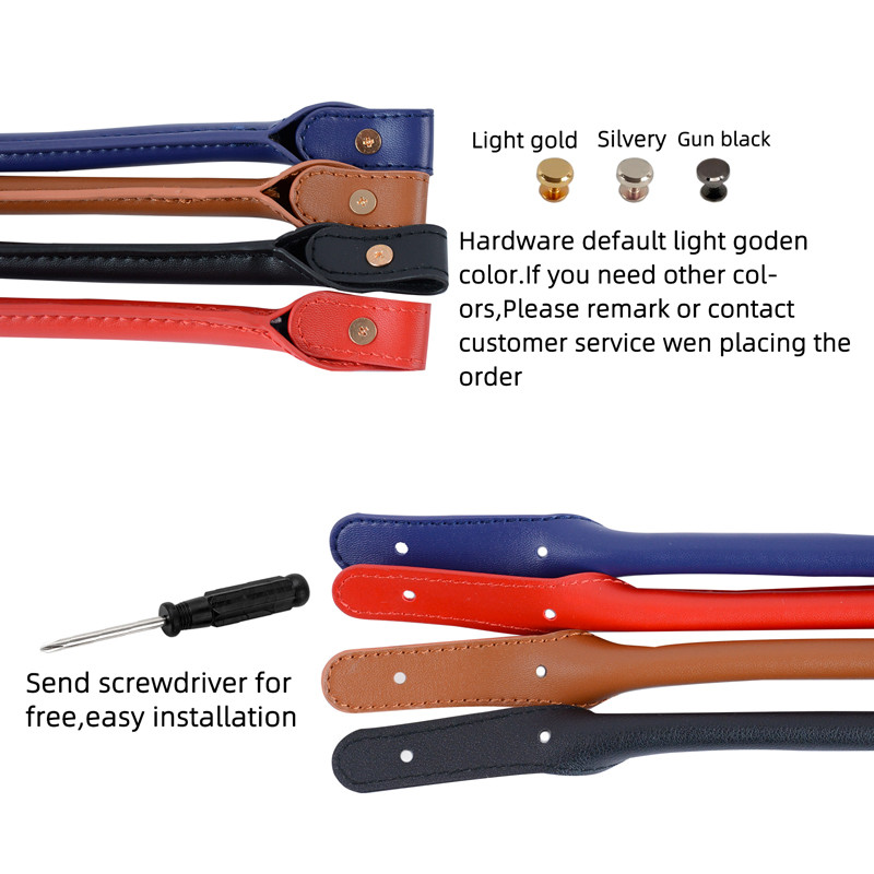 Novi dugi PU kožni remen za torbu Modna ženska ženska ručna torba DIY ručke za zamjenske dodatke za torbe