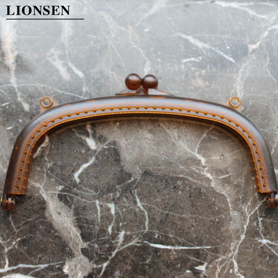 LIONSEN 16cm Arc Πλαστική λαβή πλαισίου για τσάντα συμπλέκτη Αξεσουάρ τσάντας κατασκευής Kiss Clasp Lock 10 χρωμάτων