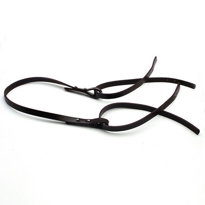 Kzfashions PU kožna torba Naramenica za kantu Smeđa crna naramenica za DIY pletenu torbu Dodaci