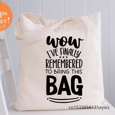 Hocus Pocus Graphic Hipster Cartoon Print Shopping Tote Torbe Paketi za djevojčice Ručna torba