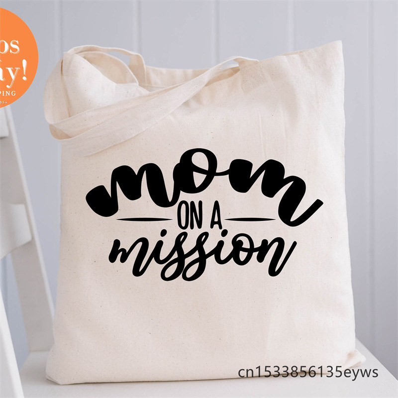 Hocus Pocus Graphic Hipster Cartoon Print Shopping Tote Torbe Paketi za djevojčice Ručna torba