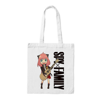 Anime táska SPY FAMILY Bevásárlótáskák Vászon táskák Női Kawaii Anya Shopper Bag bevásárlótáska Spy X Family Shopee Shop