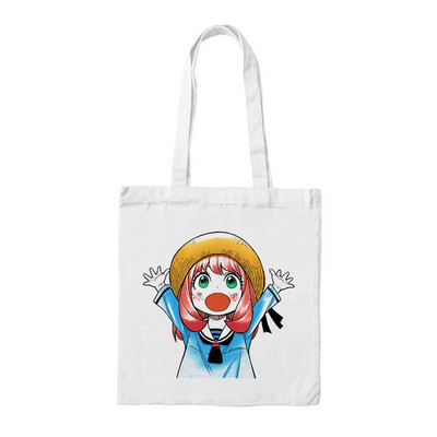 Anime táska SPY FAMILY Bevásárlótáskák Vászon táskák Női Kawaii Anya Shopper Bag bevásárlótáska Spy X Family Shopee Shop