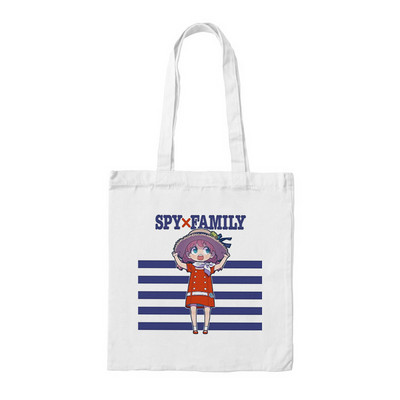 Anime táska SPY FAMILY Bevásárlótáskák Vászon táskák Női Kawaii Anya Shopper Bag bevásárlótáska Spy X Family Shopee Shop
