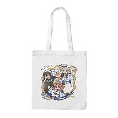 Anime táska SPY FAMILY Bevásárlótáskák Vászon táskák Női Kawaii Anya Shopper Bag bevásárlótáska Spy X Family Shopee Shop