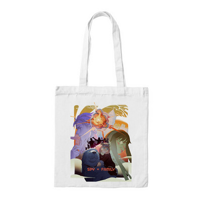 Anime táska SPY FAMILY Bevásárlótáskák Vászon táskák Női Kawaii Anya Shopper Bag bevásárlótáska Spy X Family Shopee Shop