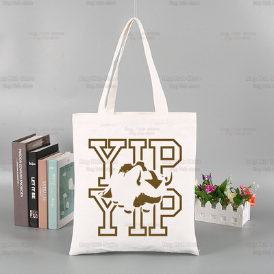 Avatar The Last Airbender Torba za višekratnu kupovinu Ženska platnena Anime Voda Zemlja Vatra Zrak Torbe Eko torba Shopper Torbe za rame