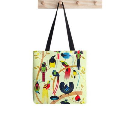 Shopper Cavalier King Charles Spaniel torba s printom ženska Harajuku shopper torba djevojka Torba za kupovinu na rame Ženska platnena torba