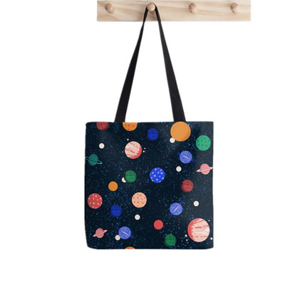 Shopper Cavalier King Charles Spaniel torba s printom ženska Harajuku shopper torba djevojka Torba za kupovinu na rame Ženska platnena torba