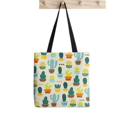 Shopper Cavalier King Charles Spaniel torba s printom ženska Harajuku shopper torba djevojka Torba za kupovinu na rame Ženska platnena torba