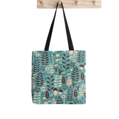 Shopper Cavalier King Charles Spaniel torba s printom ženska Harajuku shopper torba djevojka Torba za kupovinu na rame Ženska platnena torba