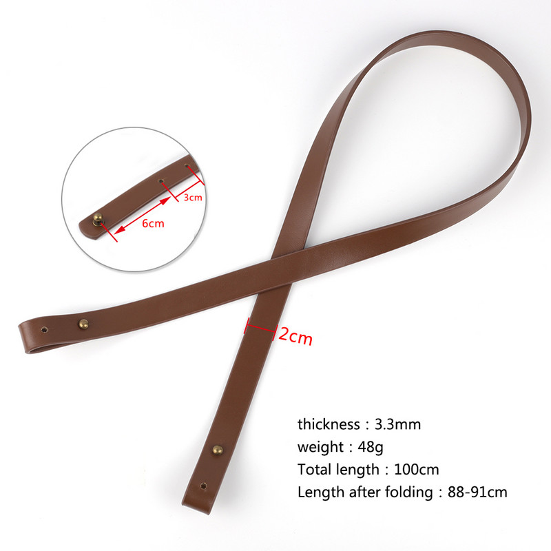 Ādas plecu somas siksna Sieviešu rokassomu josta DIY maiņas somas rokturi Crossbody somas siksna Rokassomu siksnu somas aksesuāri