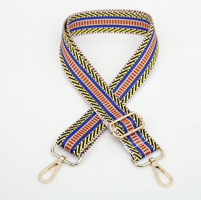 Színes táskaszíj Női vállpántos táska öv Hosszú állítható széles pántos táskarész tartozékok Női futártáska pánt