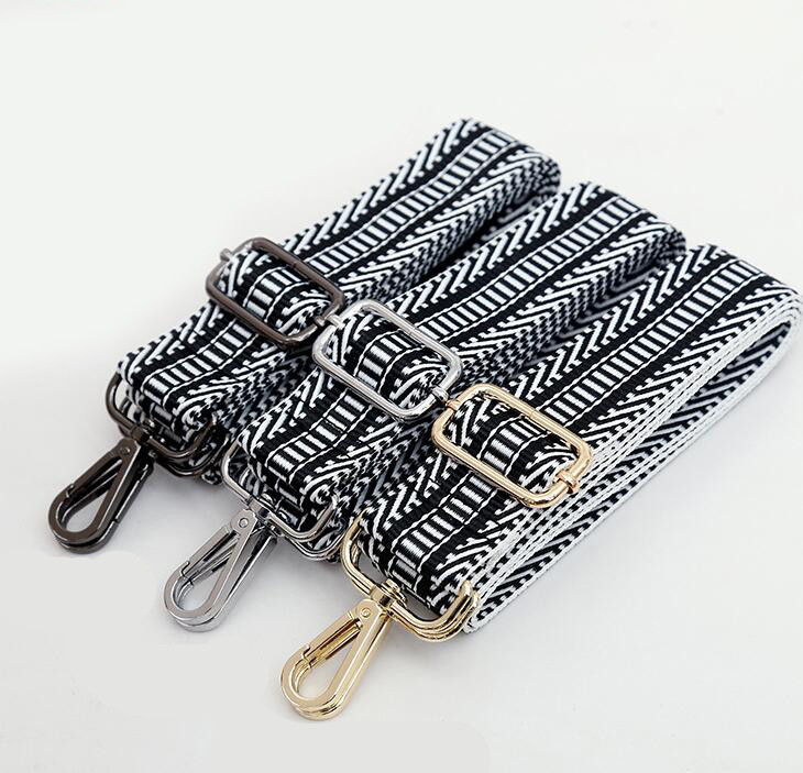 Színes táskaszíj Női vállpántos táska öv Hosszú állítható széles pántos táskarész tartozékok Női futártáska pánt