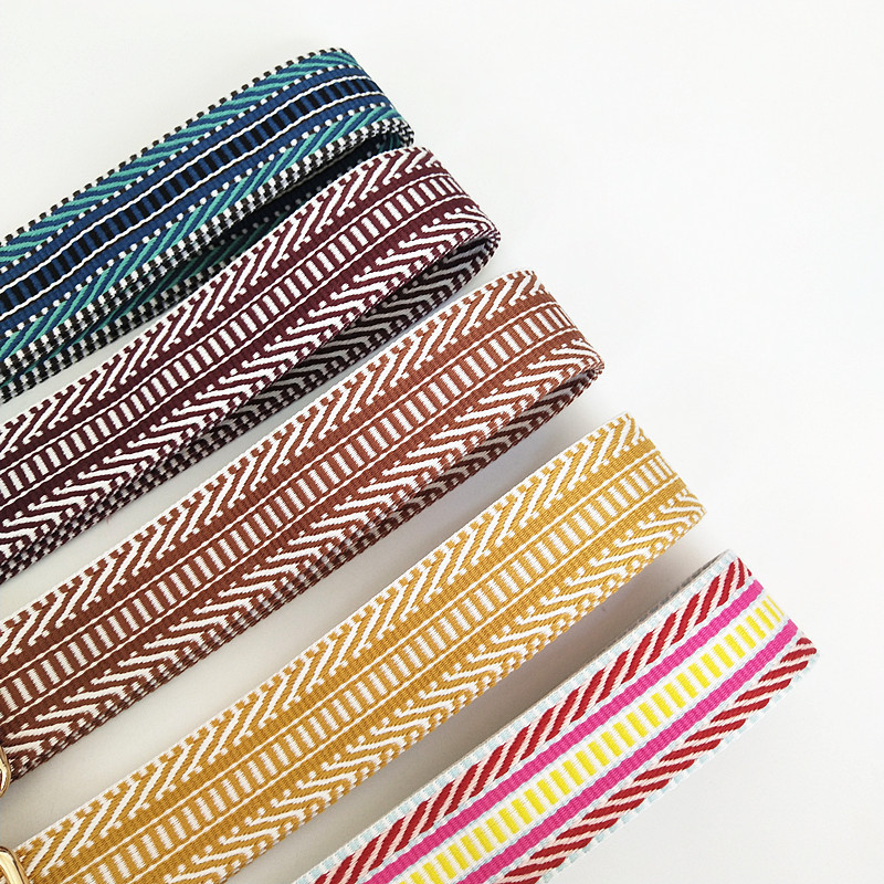 Színes táskaszíj Női vállpántos táska öv Hosszú állítható széles pántos táskarész tartozékok Női futártáska pánt