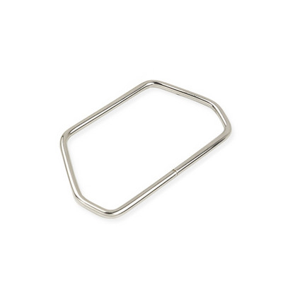 Mâner metalic trapezoid hexagonal puternic pentru genți de mână, feronerie pentru bagaje, accesoriu pentru geanți, cadou, auriu, argint, cadru de posetă