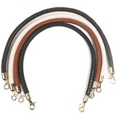 Zamjena pletenog remena od PU kože za ručno izrađenu torbu za plažu Ručke za torbice s gornjom ručkom Ručke za torbice