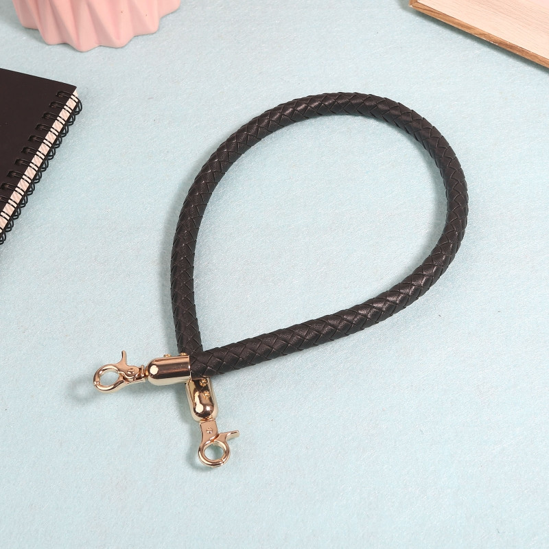 Zamjena pletenog remena od PU kože za ručno izrađenu torbu za plažu Ručke za torbice s gornjom ručkom Ručke za torbice