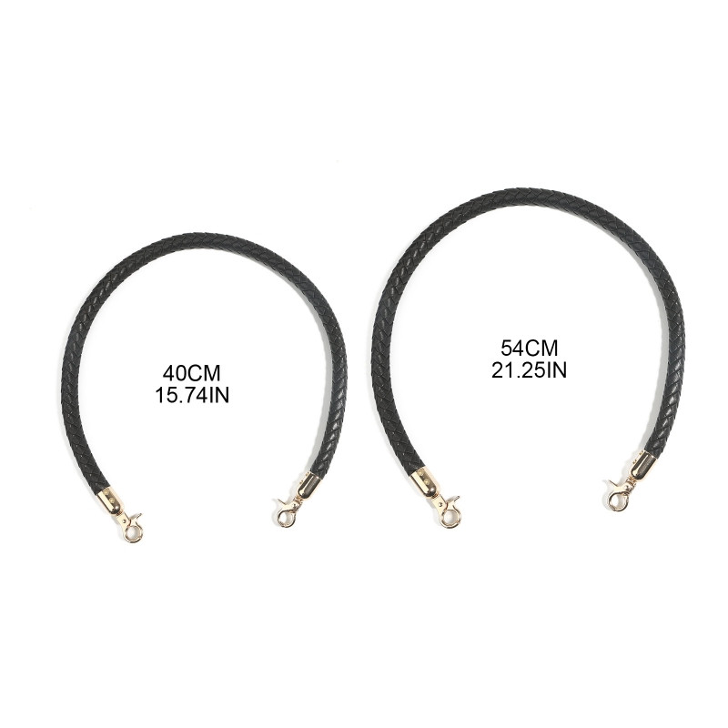 Zamjena pletenog remena od PU kože za ručno izrađenu torbu za plažu Ručke za torbice s gornjom ručkom Ručke za torbice