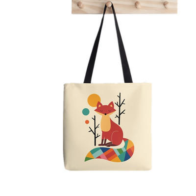 2021 Șobolani cumpărători geantă de tote geantă de tote imprimată femei Harajuku geanta de mână pentru cumpărături fată geantă de cumpărături de umăr geanta de pânză