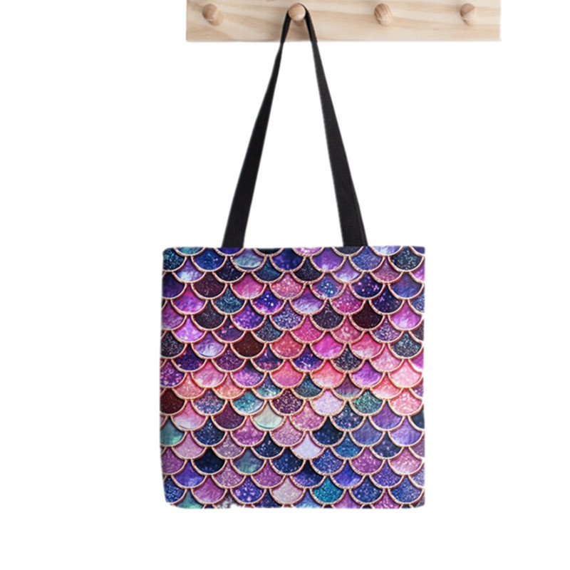 2021 Șobolani cumpărători geantă de tote geantă de tote imprimată femei Harajuku geanta de mână pentru cumpărături fată geantă de cumpărături de umăr geanta de pânză