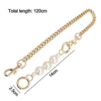 Τσάντα Chain Strap Extender Τσάντα Chain Chain For Handbag Pearl Extension Chain Chain Chain Chains Τσάντα για γυναίκες Τσάντες Ζώνη