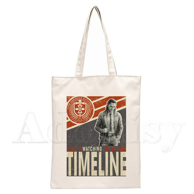 Loki Canvas válltáska női kézitáskáknak Eco újrafelhasználható bevásárlótáska Vintage táskák