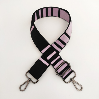 Jauna somas siksna plata rokassomu josta svītraina plata plecu plecu siksna rokassomām Rokturis nomaiņas somas piederumi somām