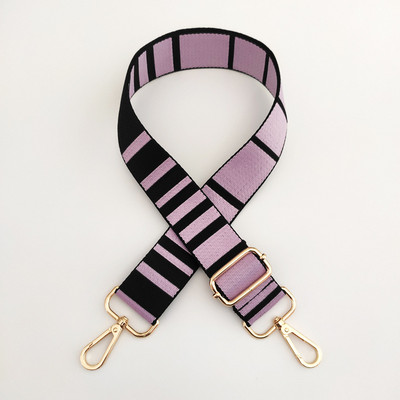 Jauna somas siksna plata rokassomu josta svītraina plata plecu plecu siksna rokassomām Rokturis nomaiņas somas piederumi somām