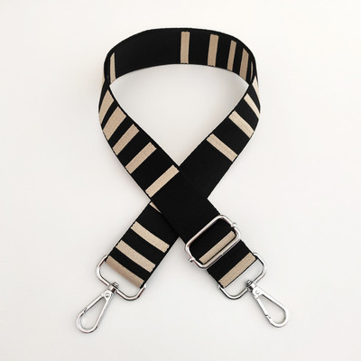 Jauna somas siksna plata rokassomu josta svītraina plata plecu plecu siksna rokassomām Rokturis nomaiņas somas piederumi somām