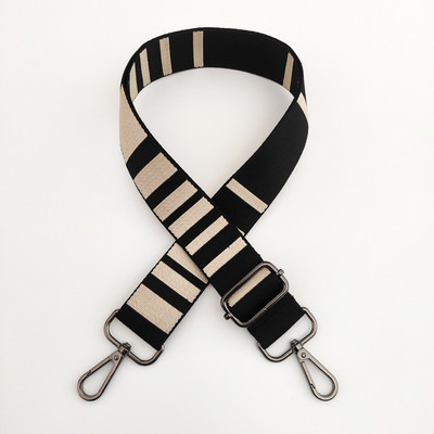 Jauna somas siksna plata rokassomu josta svītraina plata plecu plecu siksna rokassomām Rokturis nomaiņas somas piederumi somām