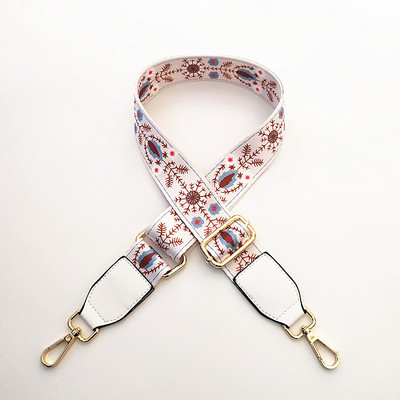 Madingi spalvingi krepšio dirželiai, juostelės, gėlių keitimas, platūs dirželiai, skirti skersiniam krepšiui, priedai, pečių dirželis krepšiams.