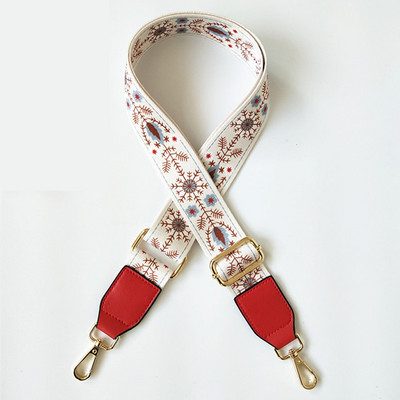 Madingi spalvingi krepšio dirželiai, juostelės, gėlių keitimas, platūs dirželiai, skirti skersiniam krepšiui, priedai, pečių dirželis krepšiams.